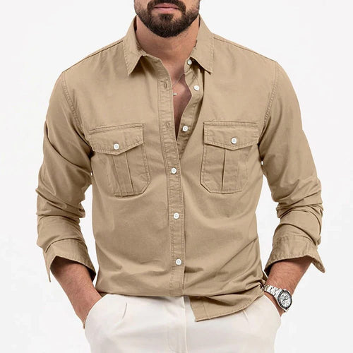 Camicia Cargo da Uomo Multitasche — foto 2