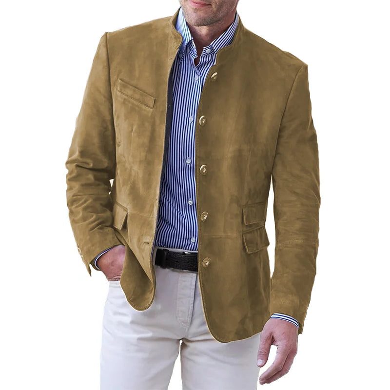 Blazer da Uomo Abbottonato in Stile Rilassato — foto 5