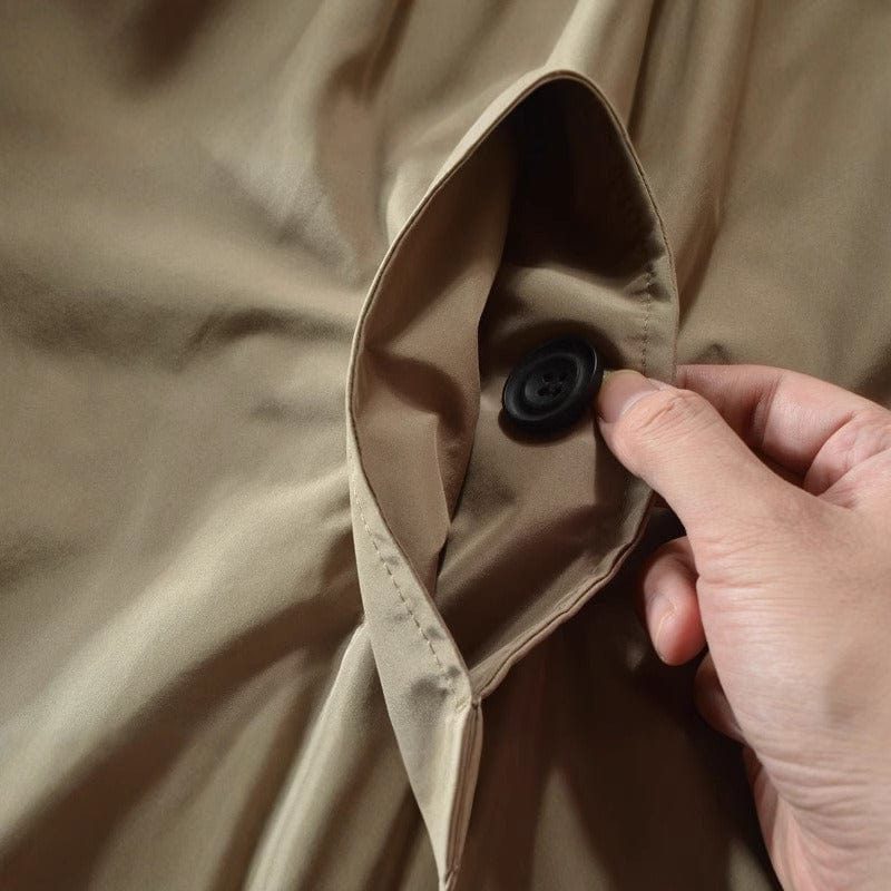 Cappotto da Uomo con Revers e Chiusura a Bottoni — foto 8