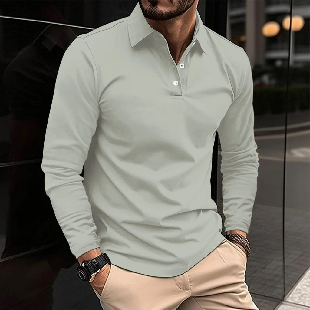 Polo Versatile da Uomo Maniche Lunghe — foto 6
