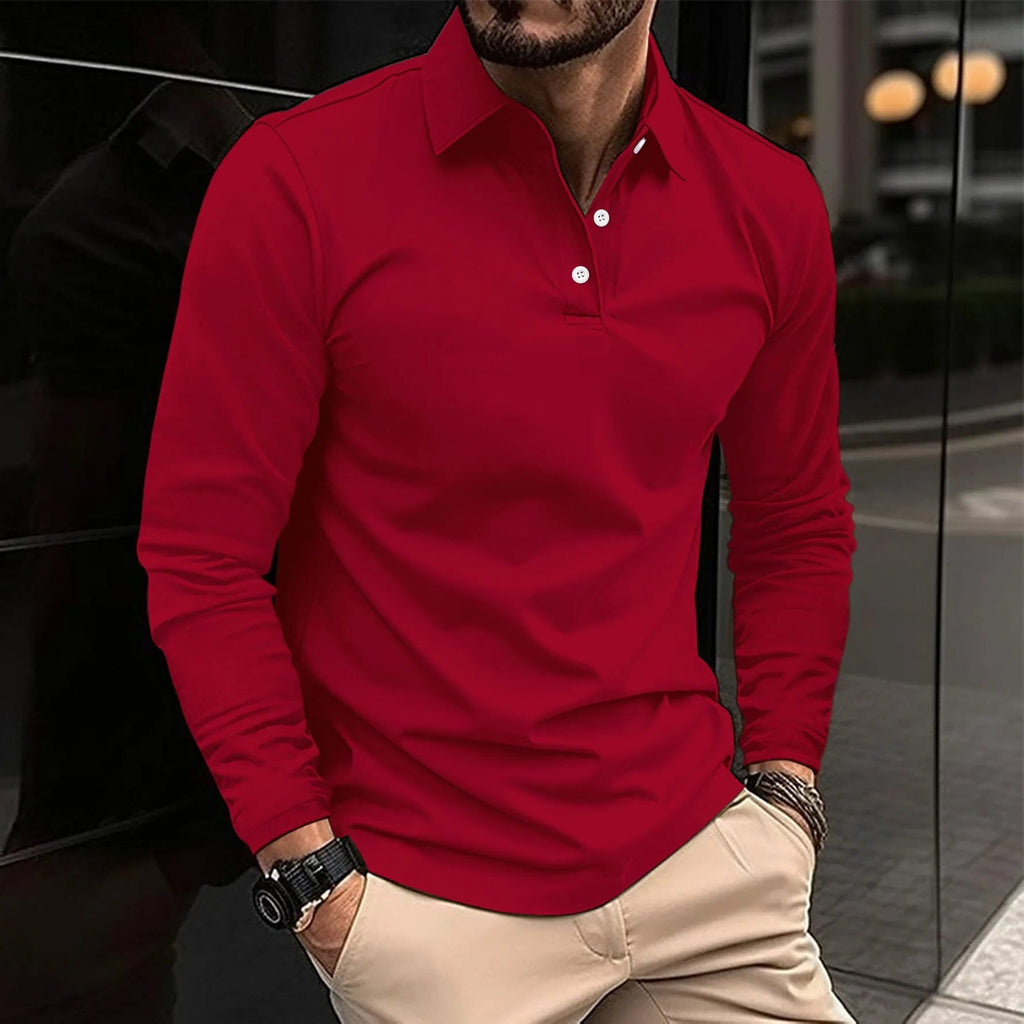 Polo Versatile da Uomo Maniche Lunghe — foto 7