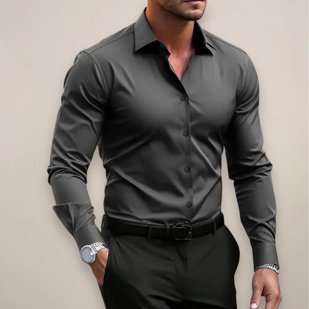 Camicia Elegante da Uomo a Maniche Lunghe — foto 5