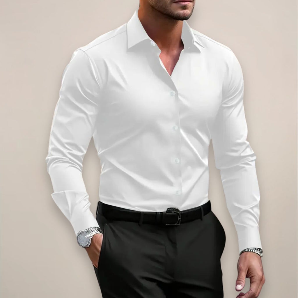 Camicia Elegante da Uomo a Maniche Lunghe — foto 7