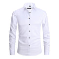 Camicia Manica Lunga da Uomo Comfort Elasticizzato
