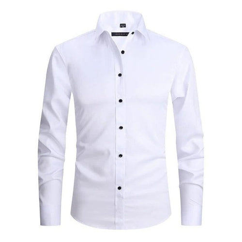 Camicia Manica Lunga da Uomo Comfort Elasticizzato