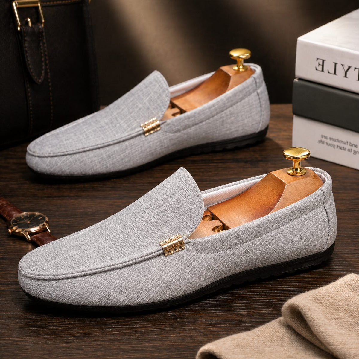 Mocassini Slip-On da Uomo Stile Casual — foto 8