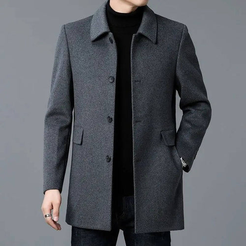 Cappotto Corto da Uomo Taglio Sartoriale