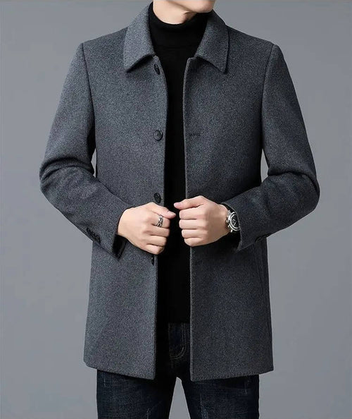 Cappotto Corto da Uomo Taglio Sartoriale — foto 2