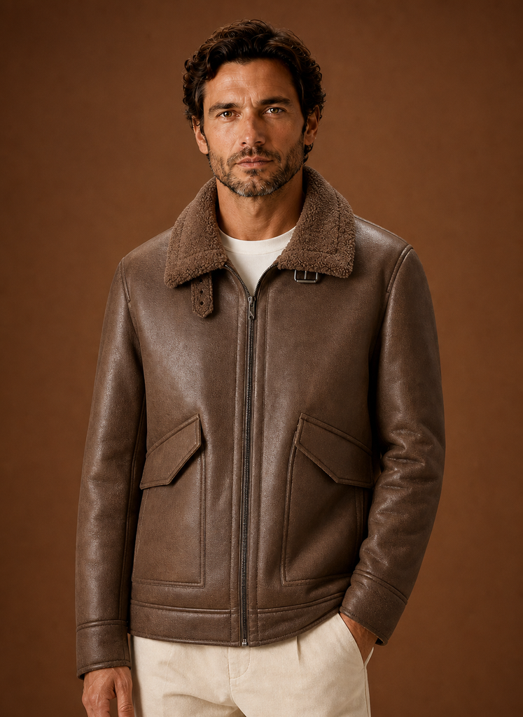 Cappotto Invernale da Uomo Foderato e Pesante