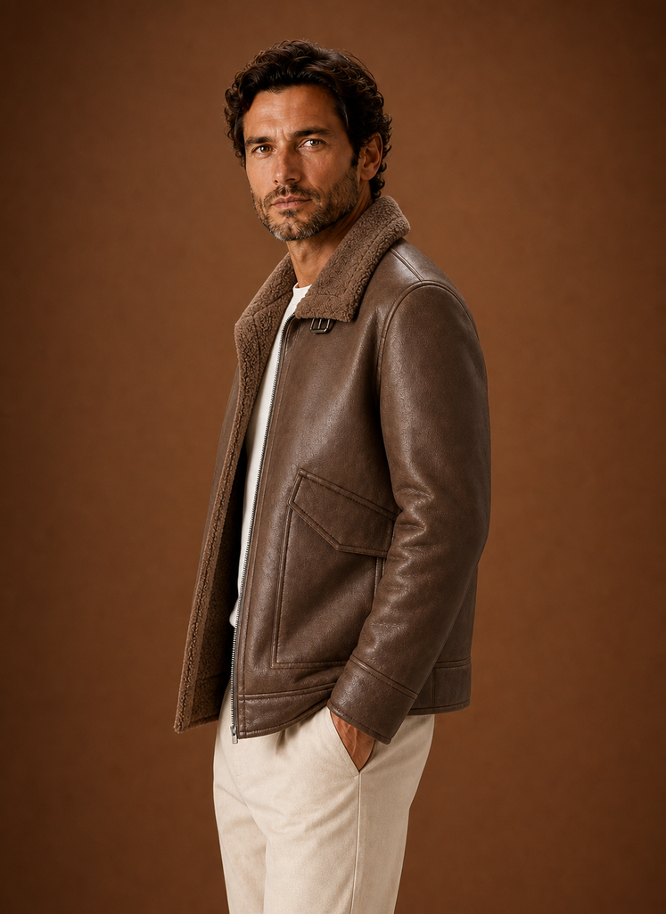 Cappotto Invernale da Uomo Foderato e Pesante — foto 2