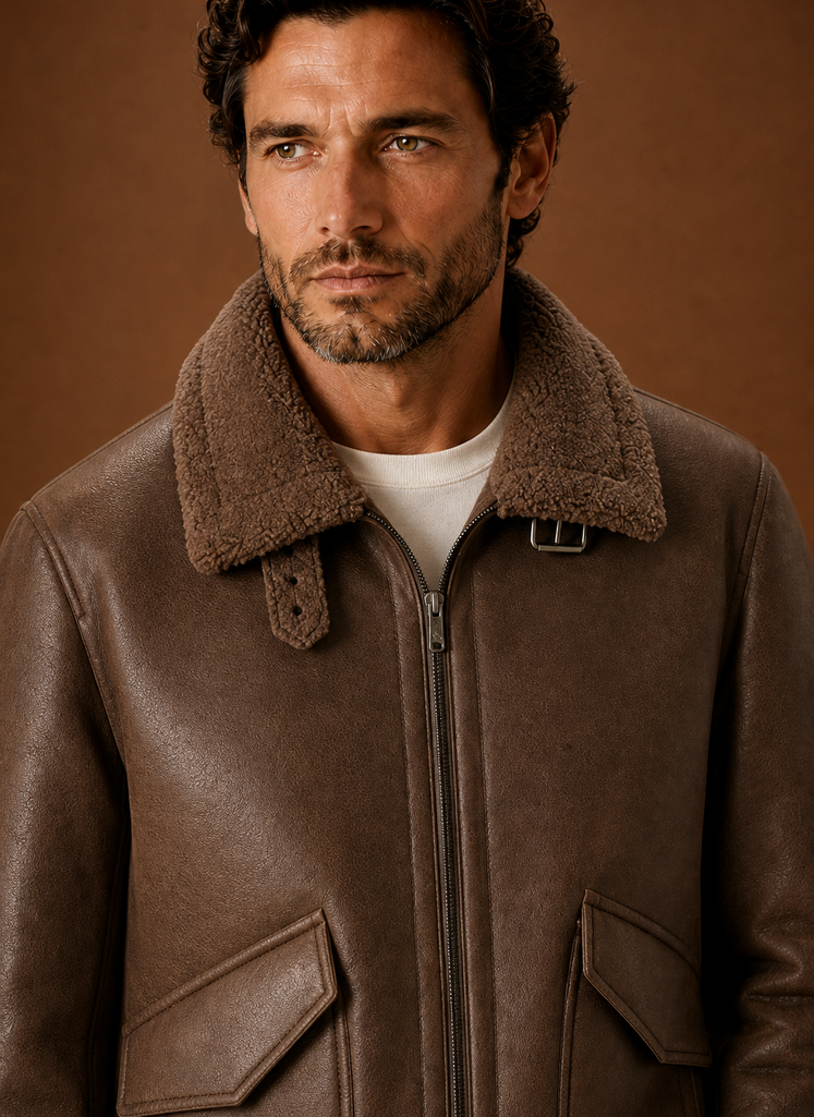 Cappotto Invernale da Uomo Foderato e Pesante — foto 3