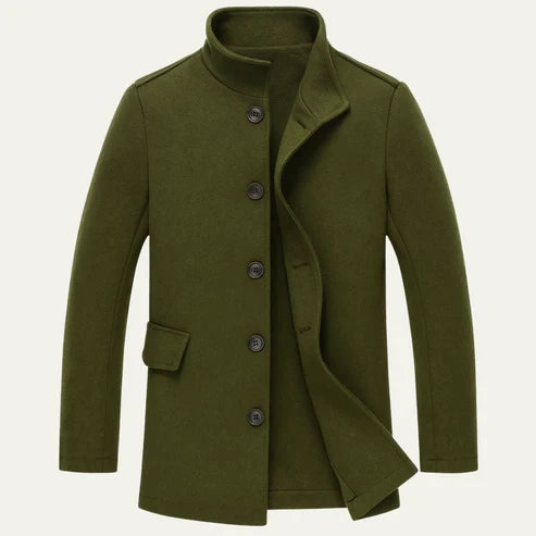 Cappotto in Lana da Uomo Taglio Sartoriale