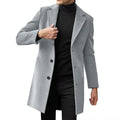 Cappotto Slim Fit da Uomo in Misto Lana Invernale