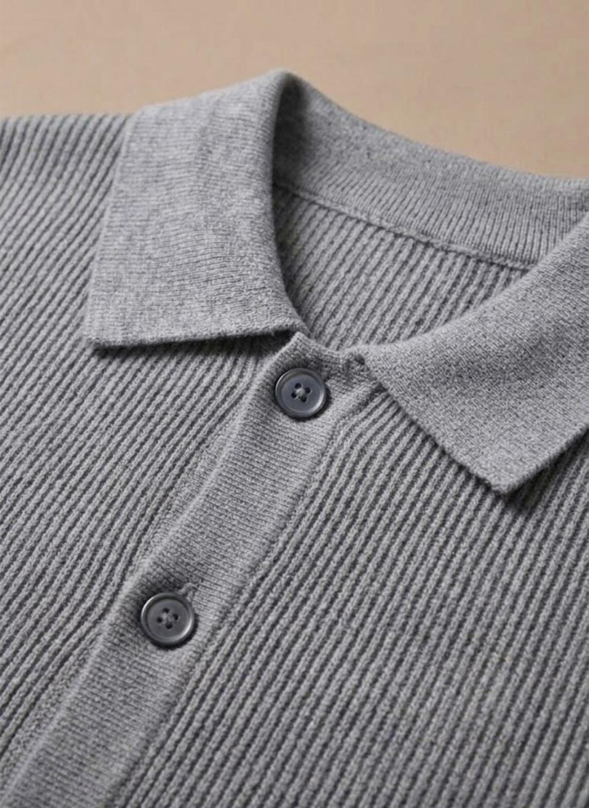 Cardigan in Maglia da Uomo Traspirante Smart Casual — foto 9