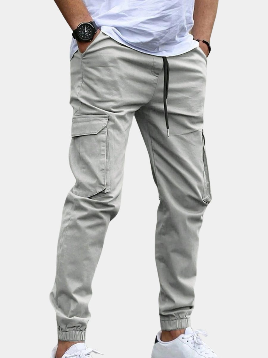 Joggers Cargo da Uomo con Caviglia Affusolata