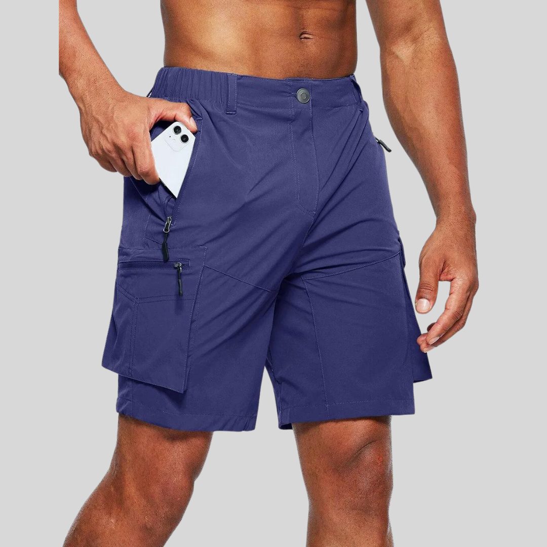 Pantaloncini Cargo da Uomo Tasche con Zip — foto 3