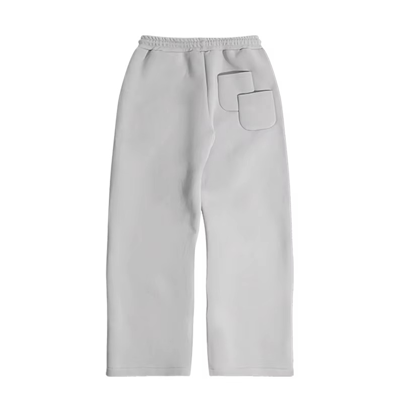 Completo Felpa e Pantaloni da Uomo Oversize in Pile