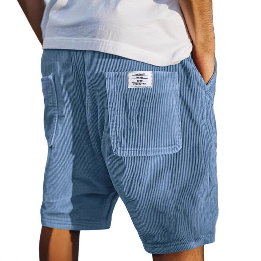Pantaloncini Testurizzati da Uomo Tasche a Filo — foto 3