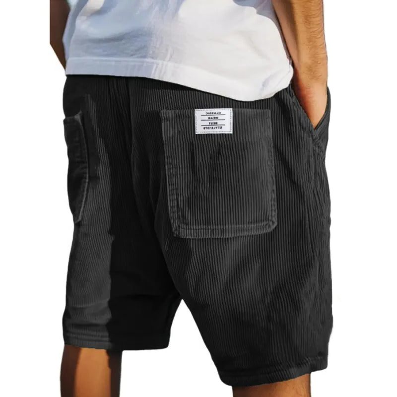 Pantaloncini Testurizzati da Uomo Tasche a Filo — foto 5