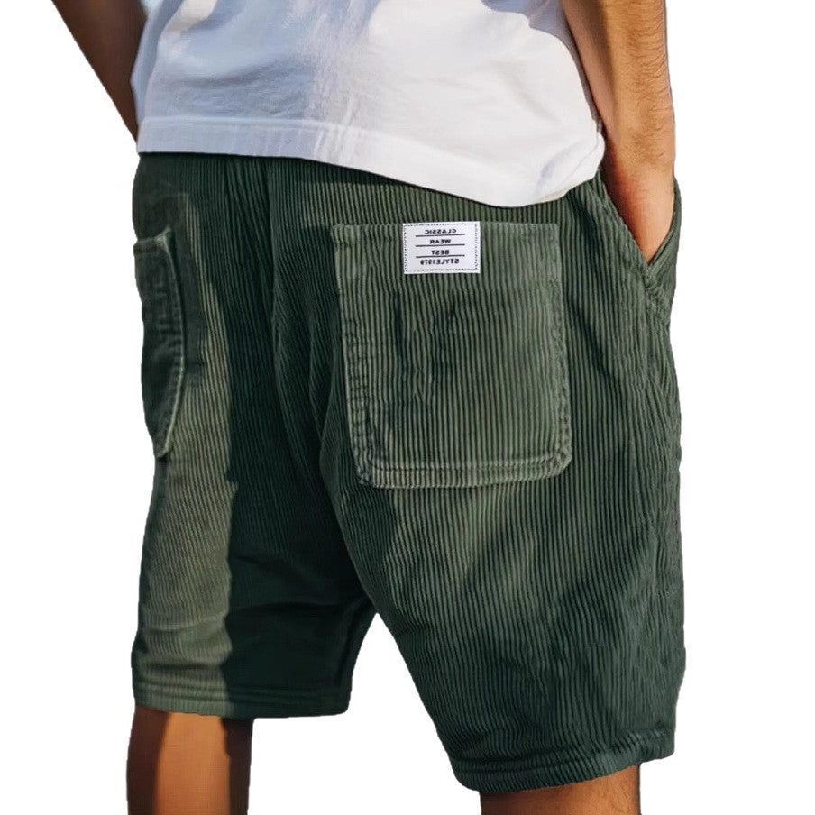Pantaloncini Testurizzati da Uomo Tasche a Filo — foto 6