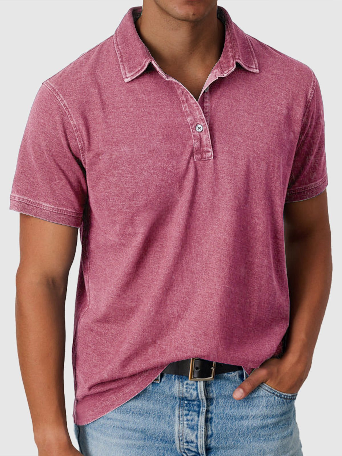 Polo Smart Casual da Uomo a Maniche Corte — foto 10