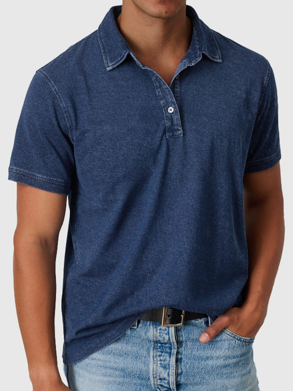 Polo Smart Casual da Uomo a Maniche Corte — foto 4