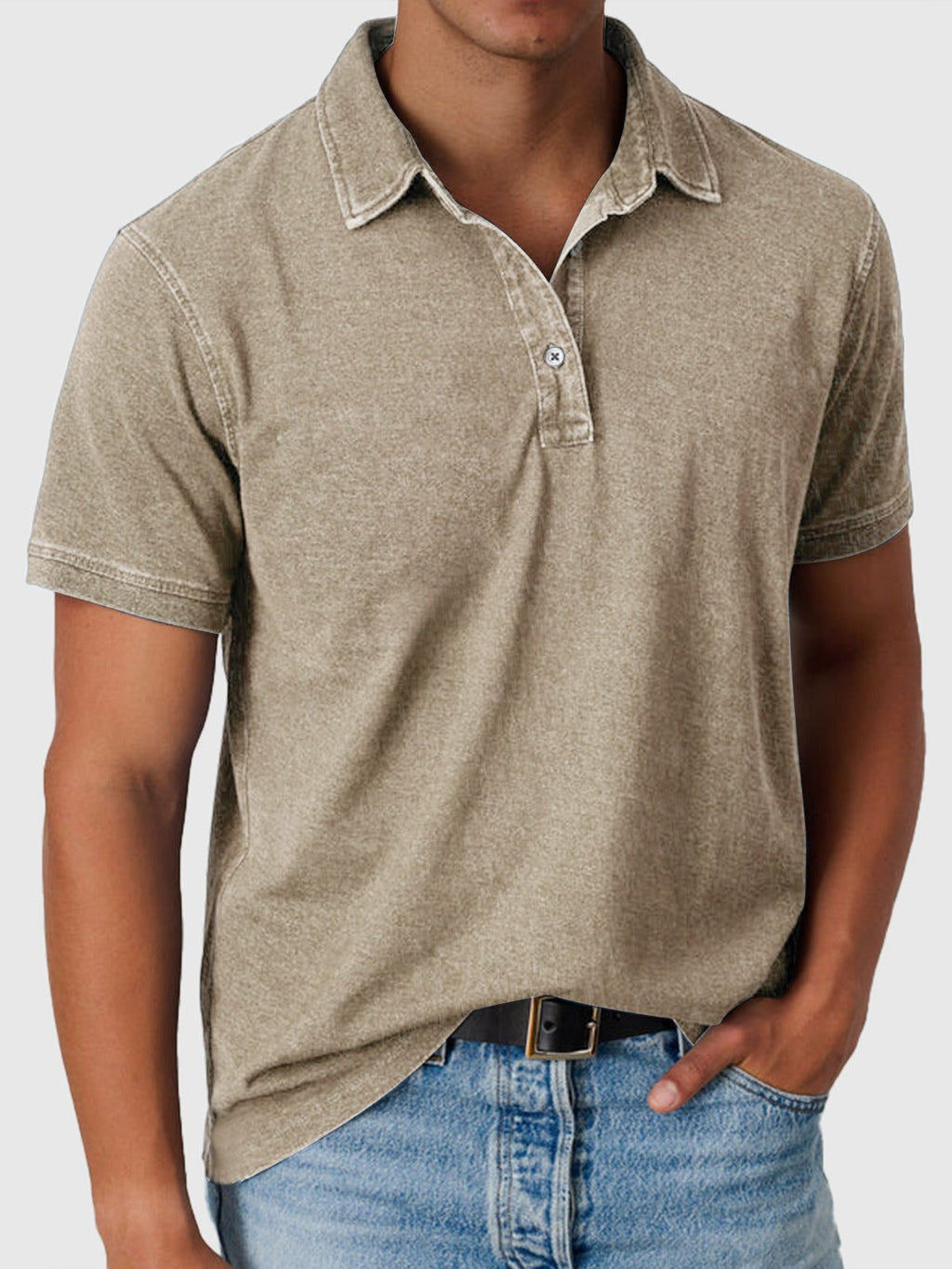 Polo Smart Casual da Uomo a Maniche Corte — foto 6
