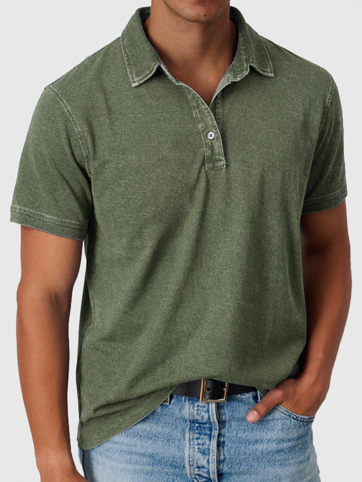 Polo Smart Casual da Uomo a Maniche Corte — foto 7