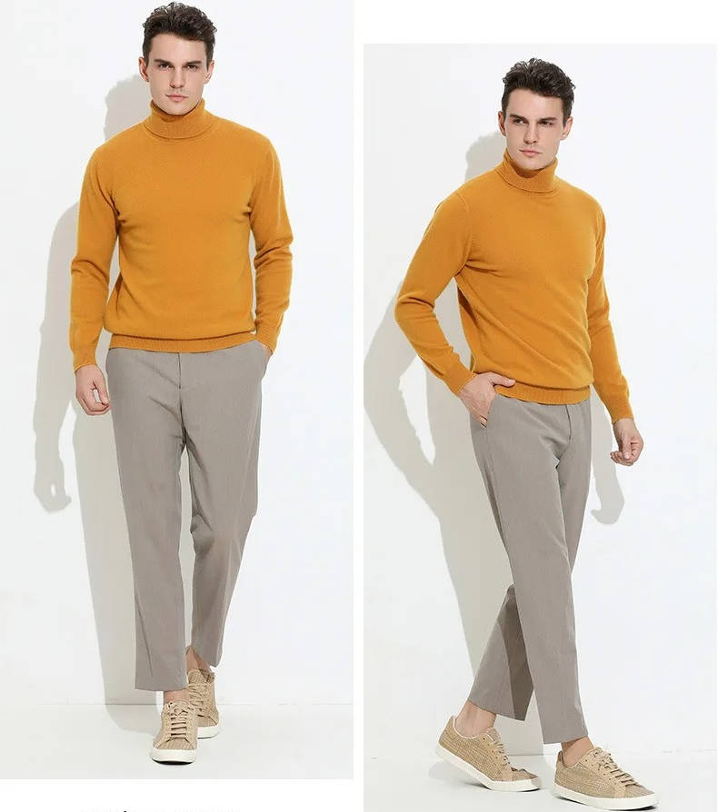 Dolcevita da Uomo in Cashmere a Maniche Lunghe — foto 2