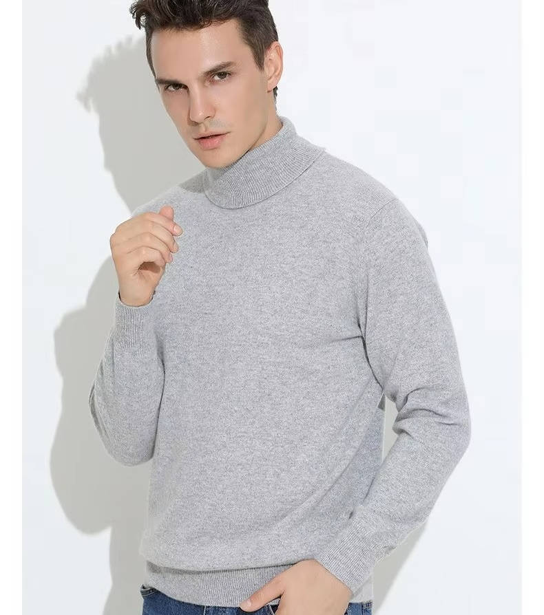 Dolcevita da Uomo in Cashmere a Maniche Lunghe — foto 7