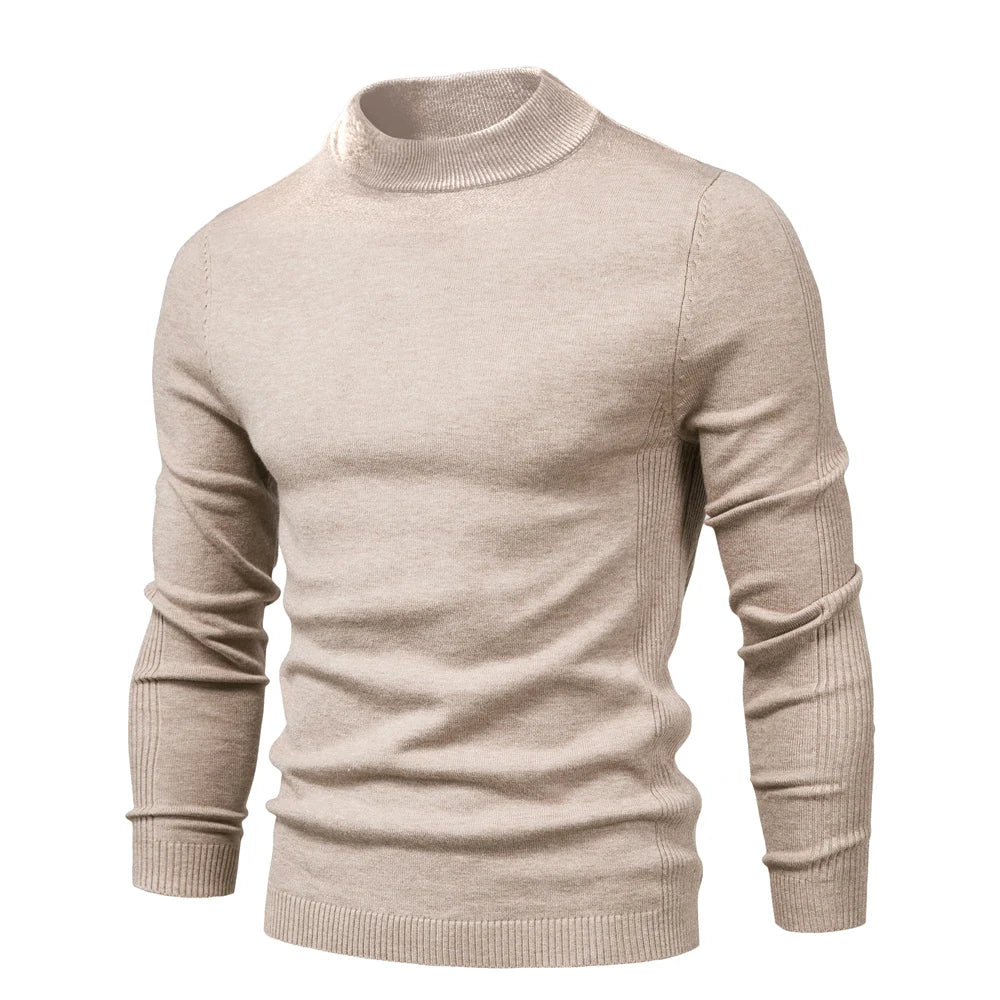 Dolcevita da Uomo Slim Fit in Maglia Invernale — foto 21