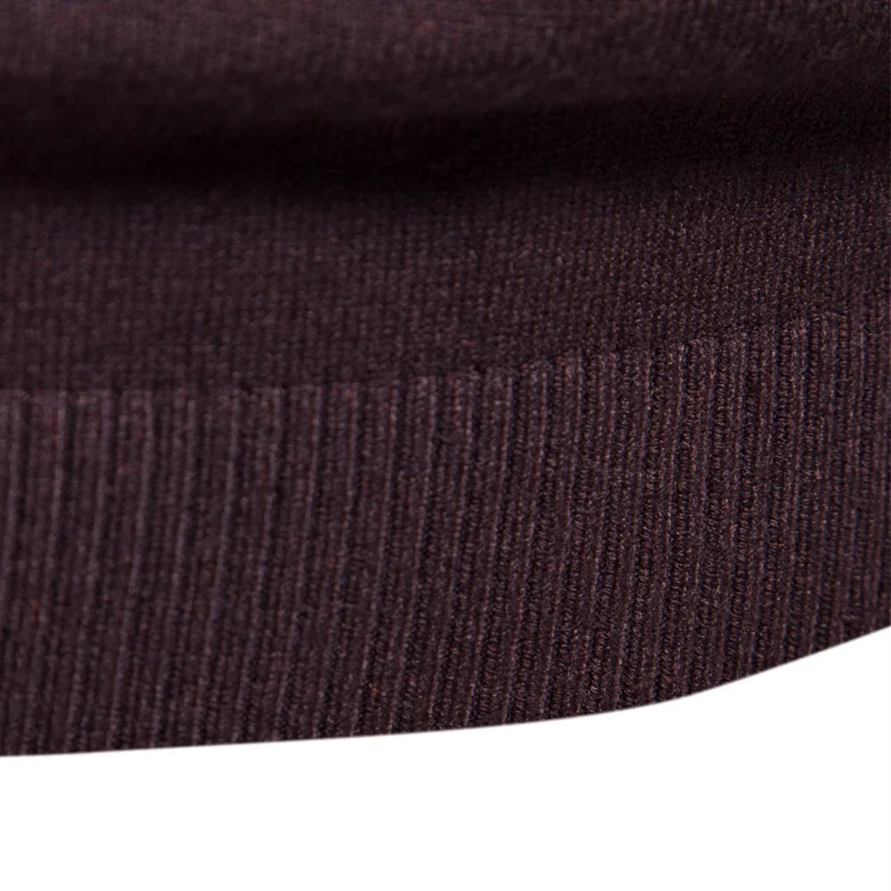 Dolcevita da Uomo Slim Fit in Maglia Invernale — foto 4