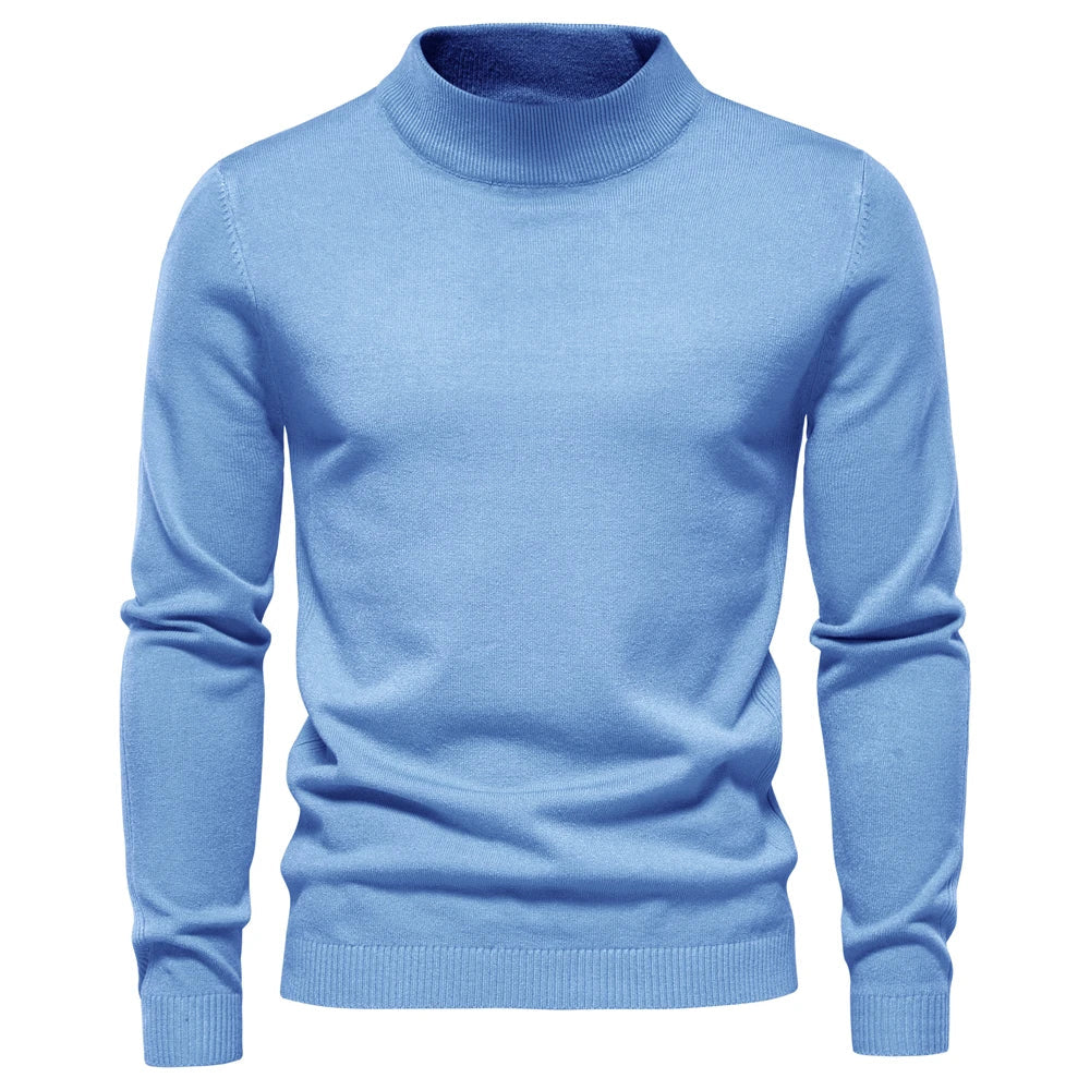 Dolcevita da Uomo Slim Fit in Maglia Invernale — foto 5