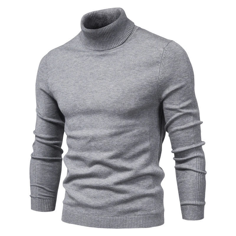 Dolcevita da Uomo Slim Fit in Maglia Invernale — foto 8
