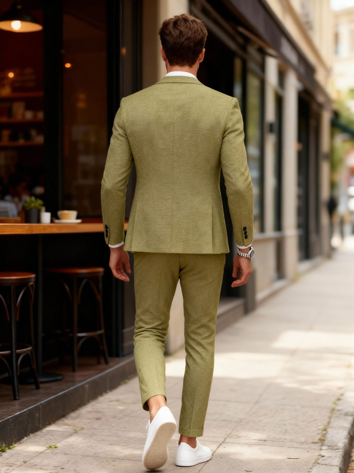 Completo Blazer Doppiopetto Leggero da Uomo — foto 3