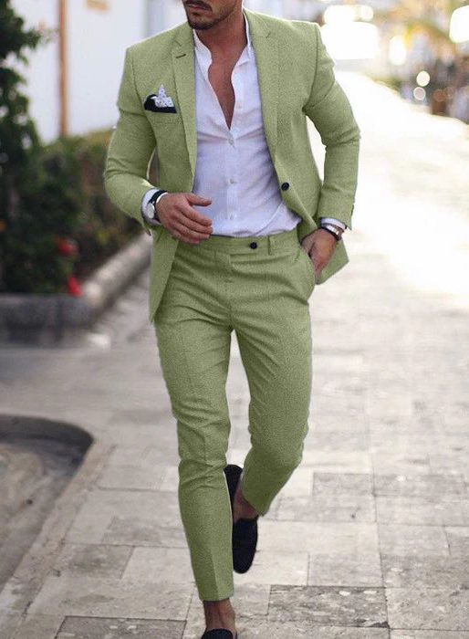 Completo Blazer Doppiopetto Leggero da Uomo — foto 6