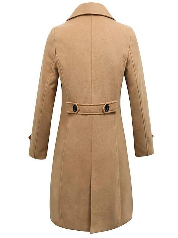 Cappotto Invernale Doppiopetto da Uomo in Lana — foto 4