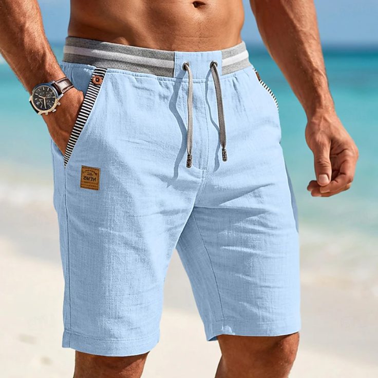 Pantaloncini Comodi da Uomo Vita Elasticizzata — foto 2