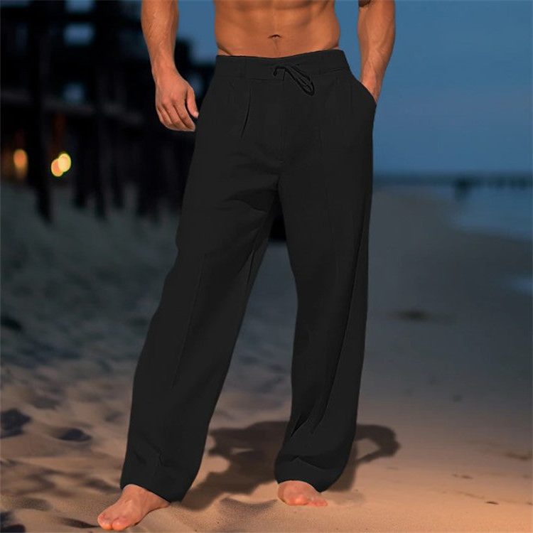 Pantaloni Gamba Dritta da Uomo con Coulisse Regolabile — foto 10
