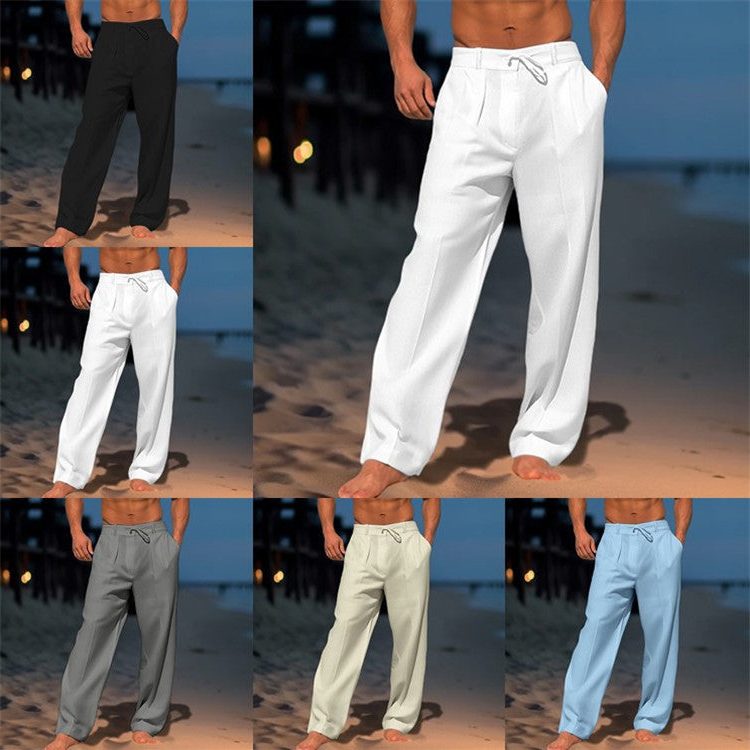 Pantaloni Gamba Dritta da Uomo con Coulisse Regolabile — foto 2