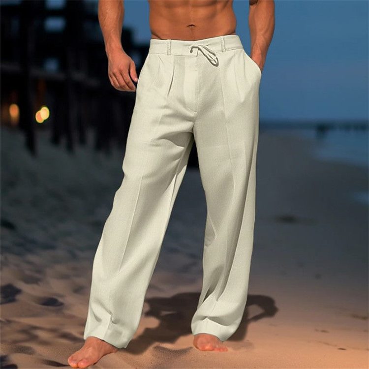 Pantaloni Gamba Dritta da Uomo con Coulisse Regolabile — foto 6
