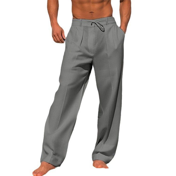 Pantaloni Gamba Dritta da Uomo con Coulisse Regolabile — foto 8