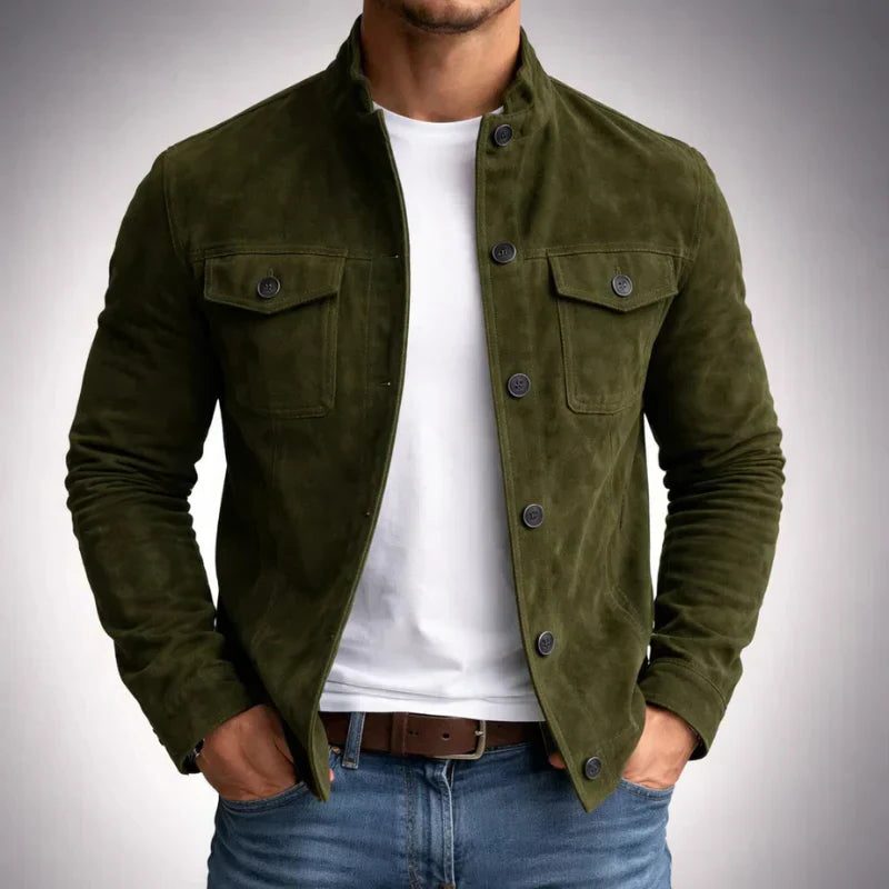 Camicia-Giacca da Uomo Abbottonata e Versatile