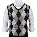 Gilet Argyle da Uomo con Scollo a V