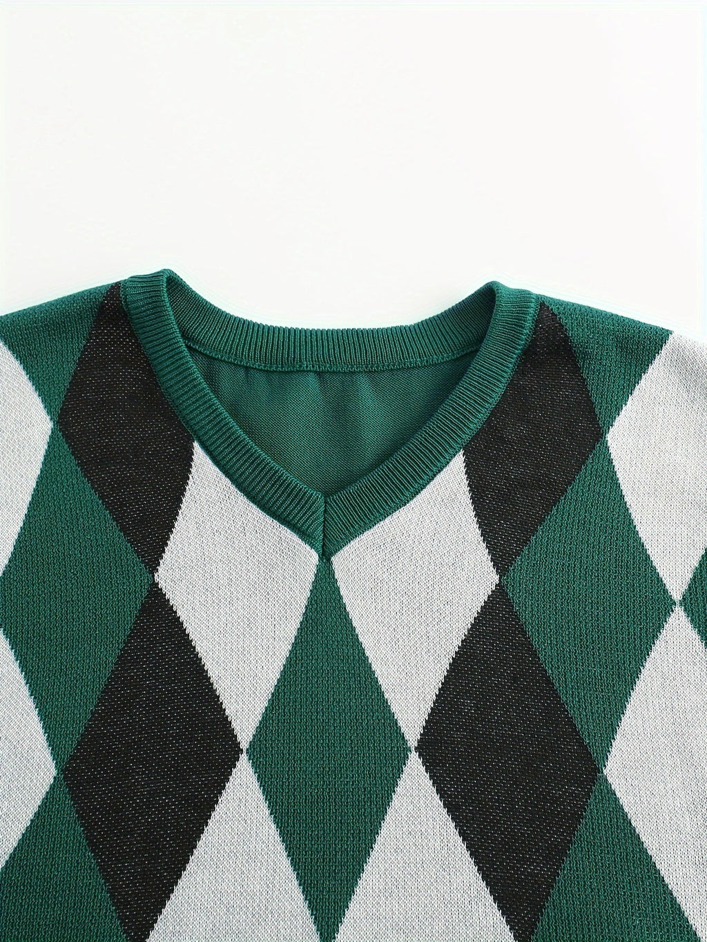 Gilet Argyle da Uomo con Scollo a V — foto 12