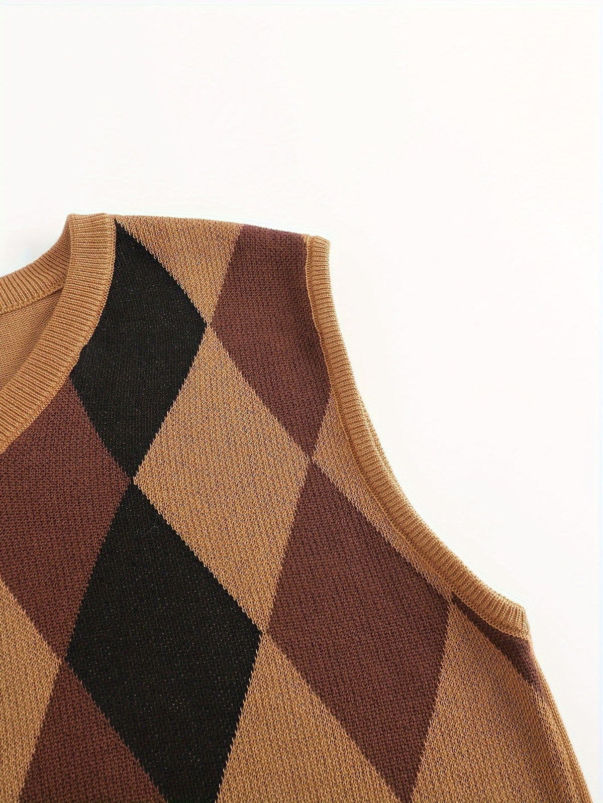 Gilet Argyle da Uomo con Scollo a V — foto 21
