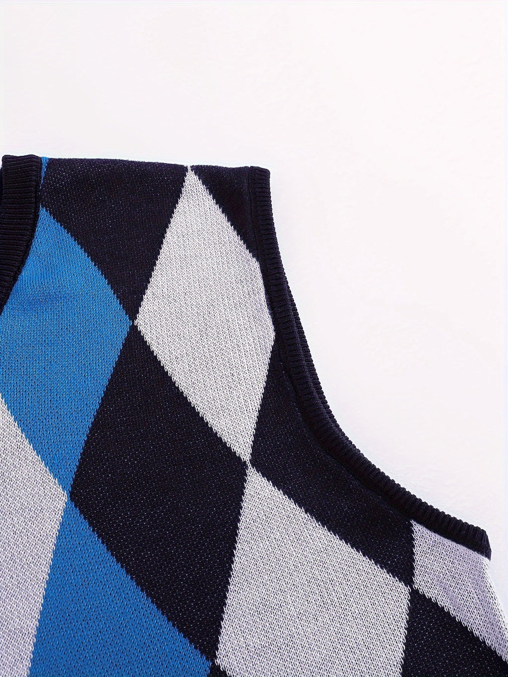 Gilet Argyle da Uomo con Scollo a V — foto 29