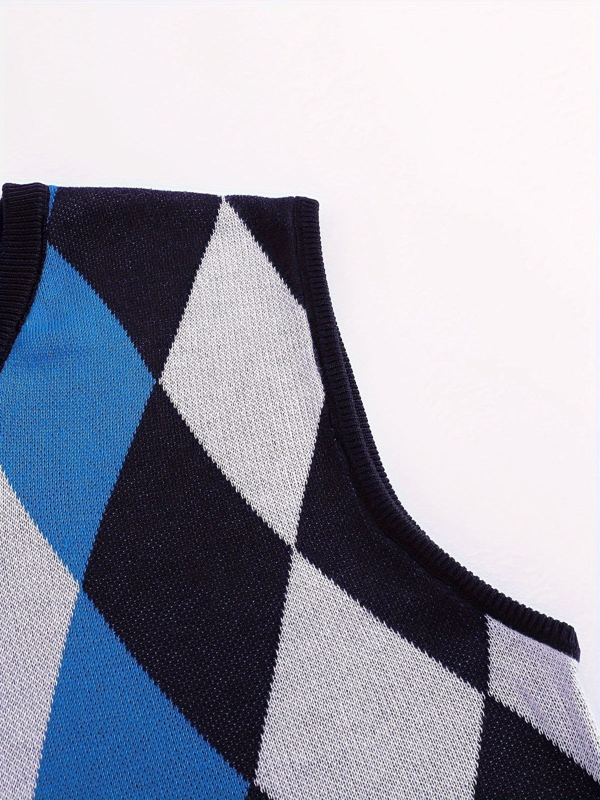 Gilet Argyle da Uomo con Scollo a V — foto 29