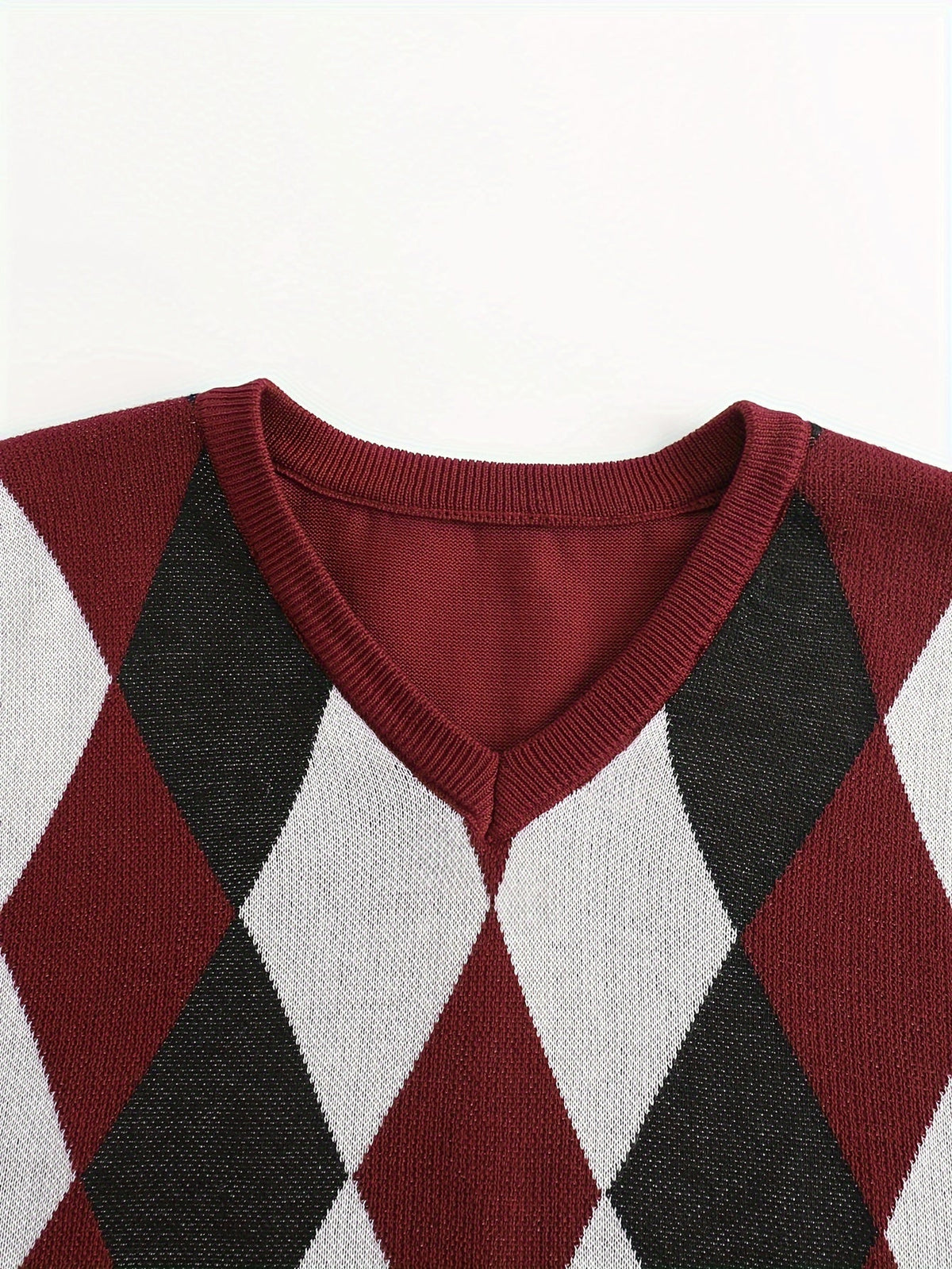 Gilet Argyle da Uomo con Scollo a V — foto 37