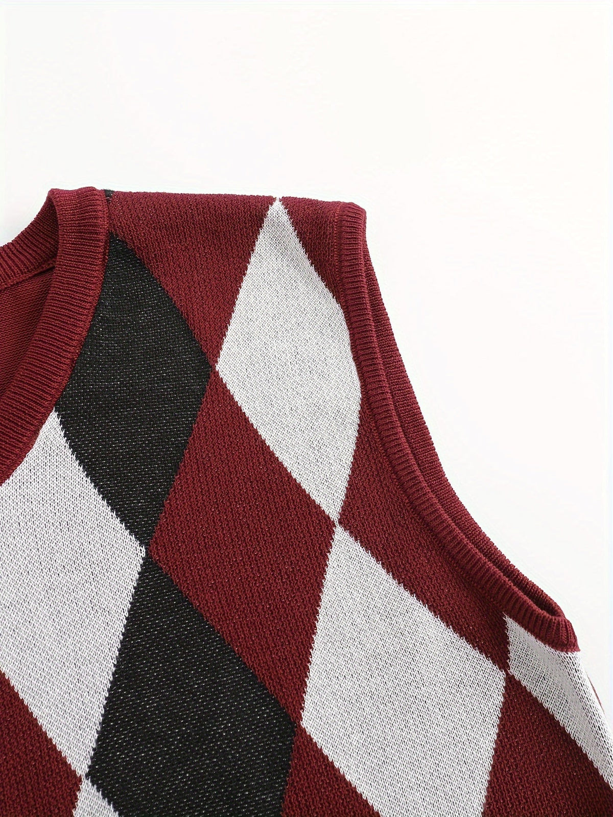 Gilet Argyle da Uomo con Scollo a V — foto 38